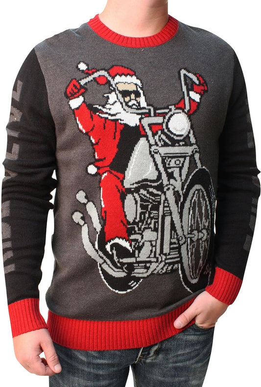 "Get into the Holiday Spirit with Our Men'S Snug Fit Ugly Christmas Sweater - Perfect for Golfers and Sports Enthusiasts!"